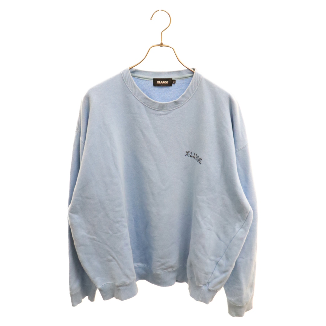 XLARGE(エクストララージ)のX-LARGE エクストララージ Airbrushed Keith Crewneck Sweat エアーブラッシュド キース プリント クルーネック スウェット トレーナー ブルー 01193231 メンズのトップス(スウェット)の商品写真