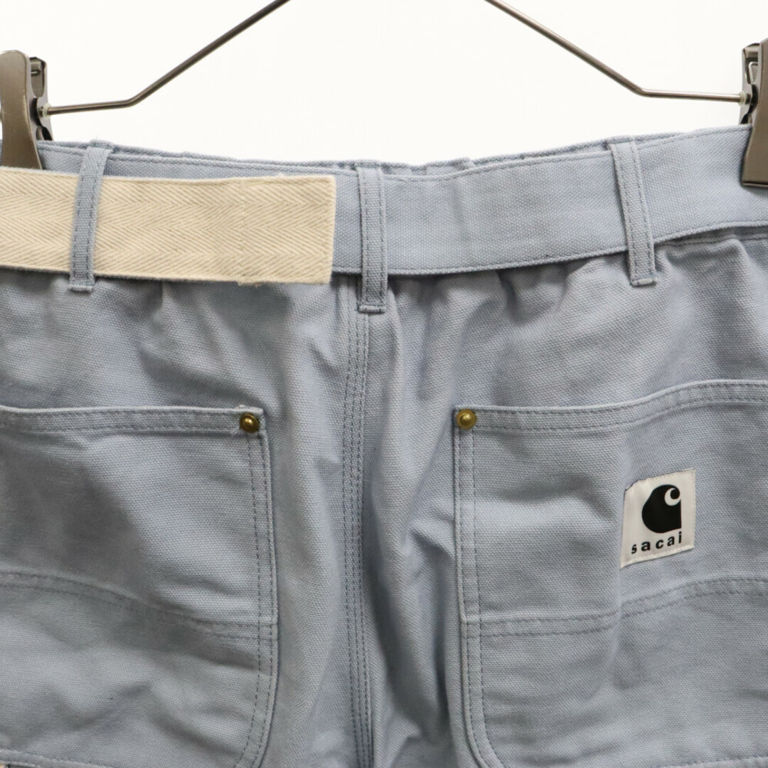 sacai(サカイ)のSacai サカイ 23AW ×Carhartt WIP Canvas Pants キャンバスペインターパンツ ブルー 23-0555S メンズのパンツ(その他)の商品写真