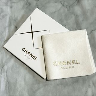 CHANEL - シャネル ジュエリー用 クロス アクセサリー用 磨き布 ホワイト ノベルティ