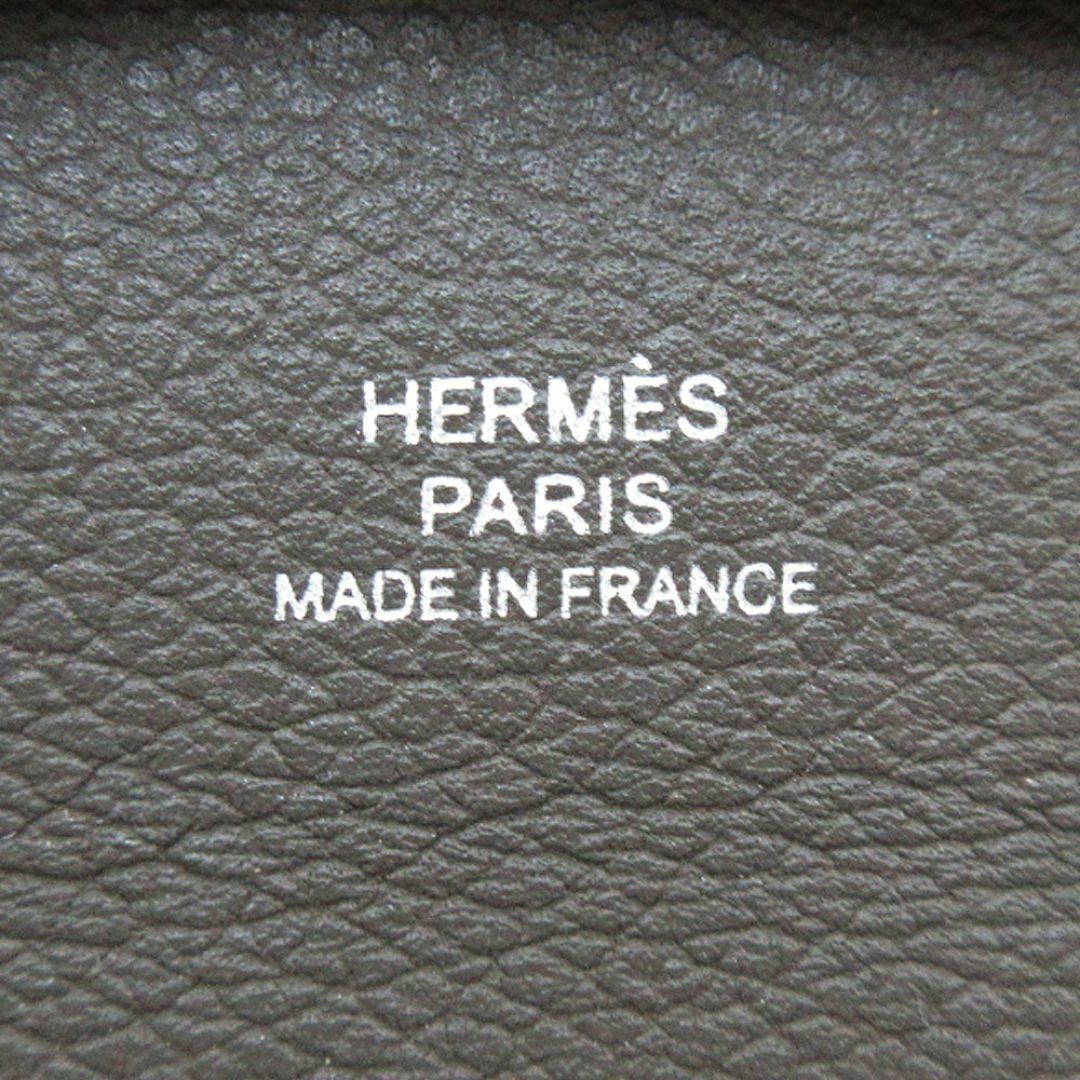 Hermes(エルメス)の美品 エルメス HERMES 小銭入れ コインケース バスティア Z刻 2021年製造 フランス製 シェーブル レザー ダークブラウン ブランド小物 レディースのファッション小物(コインケース)の商品写真