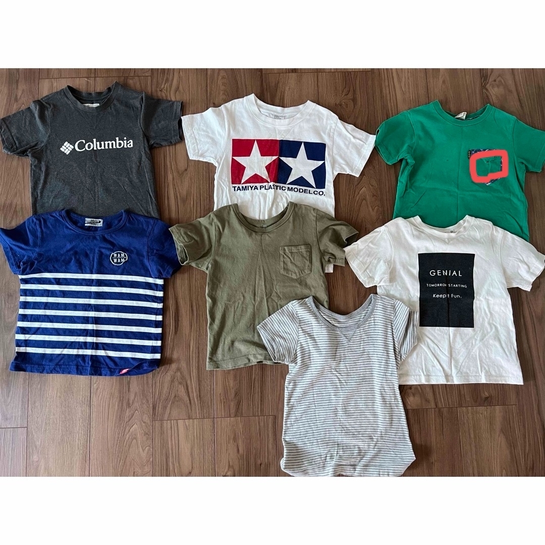 F.O.KIDS(エフオーキッズ)の子ども服　サイズ120〜130 男の子　夏　敷布団カバー　まとめ売り キッズ/ベビー/マタニティのキッズ服男の子用(90cm~)(Tシャツ/カットソー)の商品写真