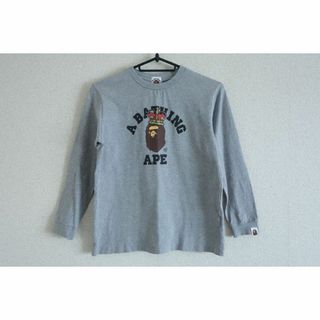 美品 アベイシングエイプ キッズ 長袖 カットソー Tシャツ 140