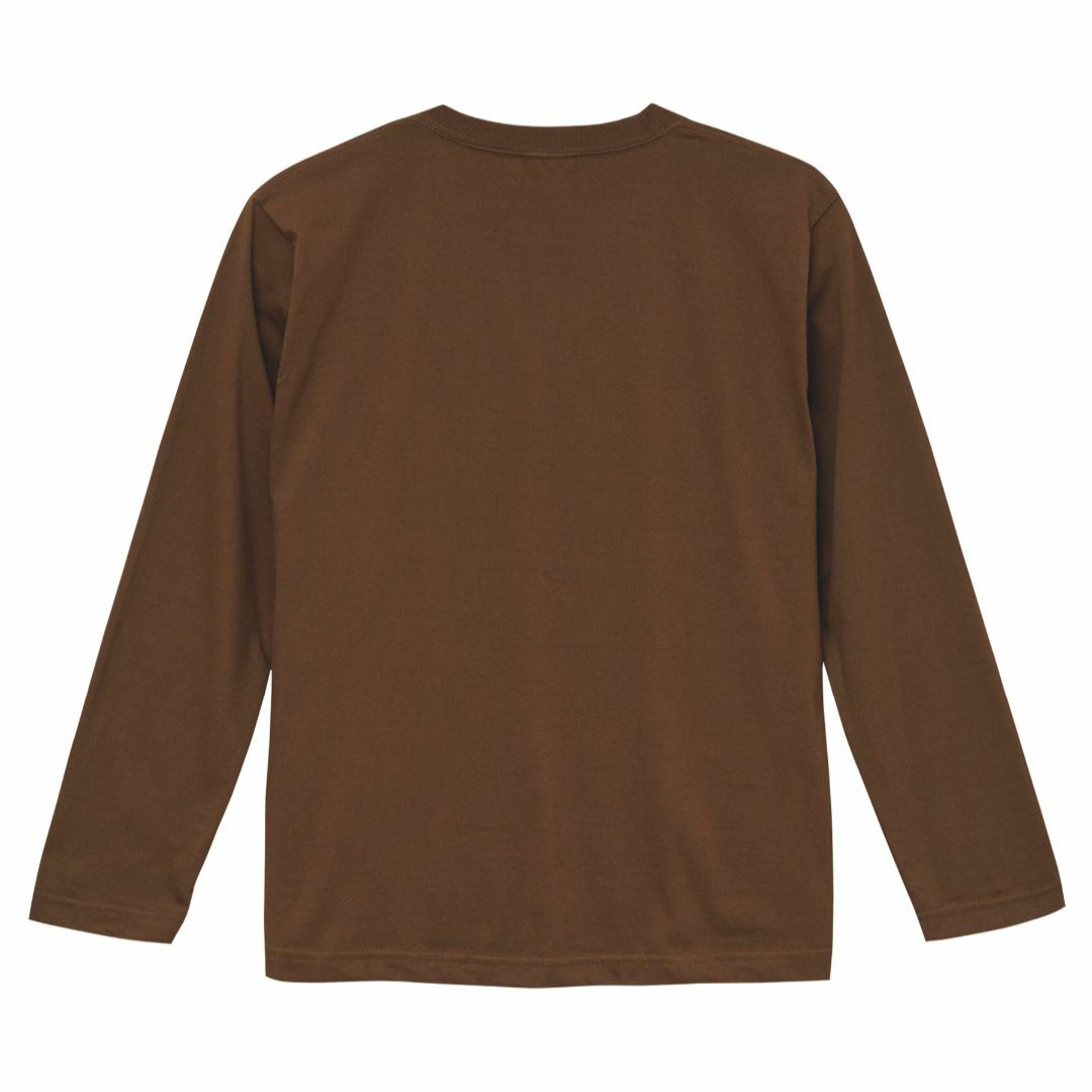 長袖 Tシャツ ロンT リブなし やや厚手 5.6オンス 無地T S 緑 メンズのトップス(Tシャツ/カットソー(七分/長袖))の商品写真