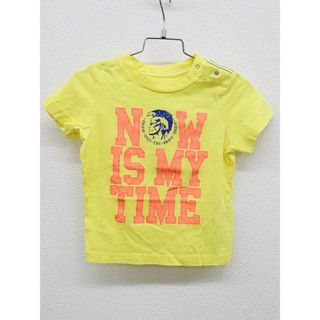 DIESEL - 【夏物 新入荷!】＜ディーゼルキッズ/DIESEL kids＞100cm位 半袖Tシャツ/半袖カットソー 黄色【中古】子供服 キッズ kids 男の子 夏 tops 705042