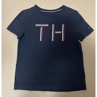 TOMMY HILFIGER - 【トミーヒルフィガー】ボーイズ 半袖Tシャツ トップス　ネイビー 104cm