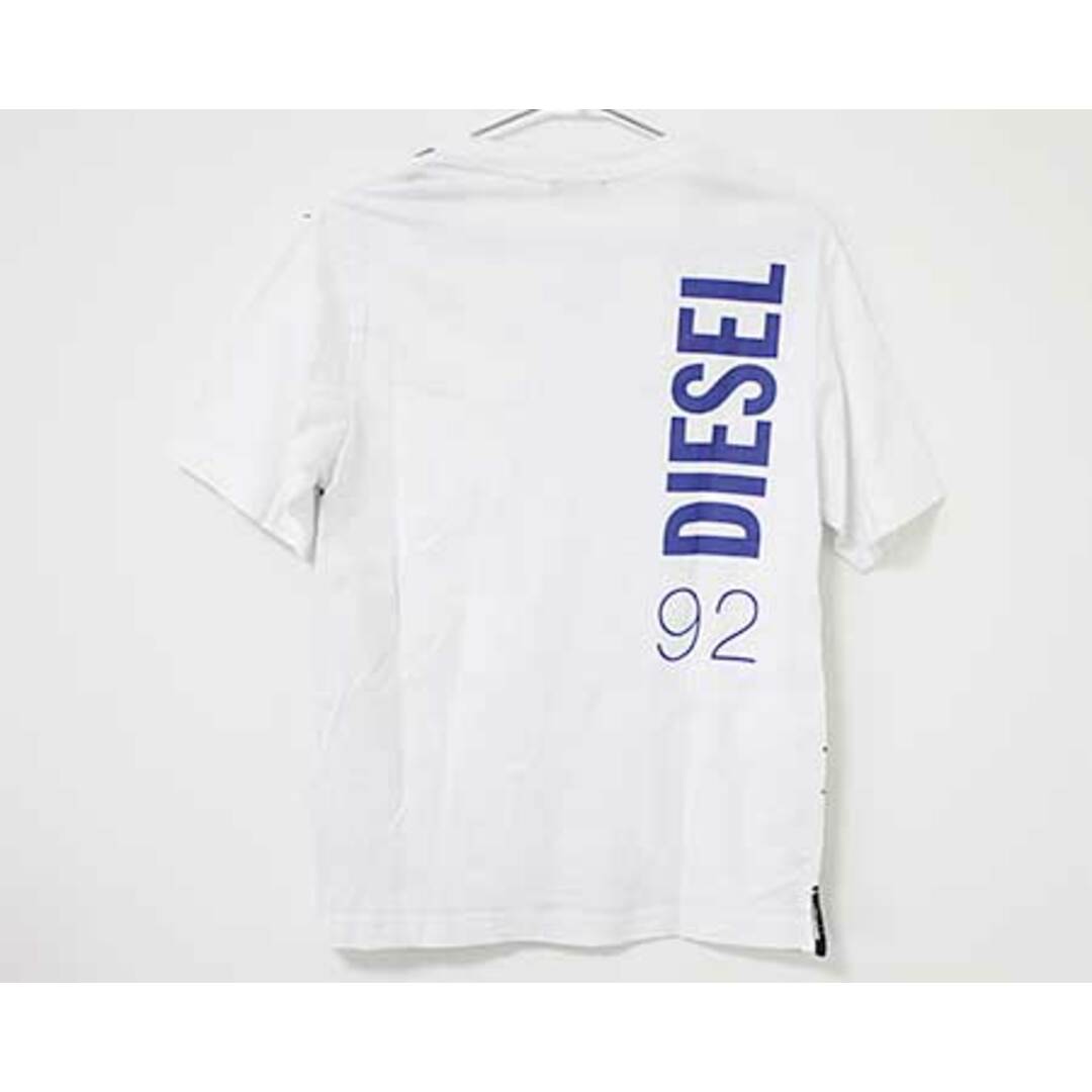 DIESEL(ディーゼル)の【夏物 新入荷!】〓ディーゼルキッズ/DIESEL kids〓140cm 半袖Tシャツ/半袖カットソー 黒×白  【中古】子供服 キッズ kids ジュニア 女の子 男の子 夏 tops 415042 キッズ/ベビー/マタニティのキッズ服女の子用(90cm~)(Tシャツ/カットソー)の商品写真