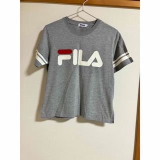 FILA - 【FILA】半袖ロゴTシャツ グレー