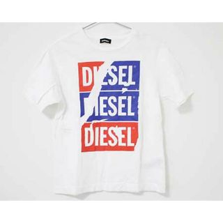 ディーゼル(DIESEL)の【夏物 新入荷!】〓ディーゼルキッズ/DIESEL kids〓140cm 半袖Tシャツ/半袖カットソー 白  【中古】子供服 キッズ kids ジュニア 女の子 男の子 夏 tops 415042(Tシャツ/カットソー)