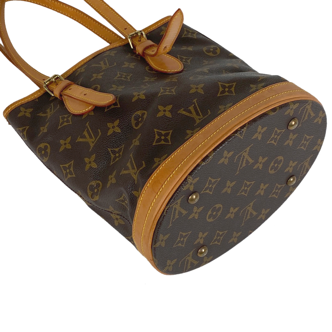 LOUIS VUITTON(ルイヴィトン)のルイ・ヴィトン プチ バケット PM レディース 【中古】 レディースのバッグ(トートバッグ)の商品写真