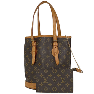 ルイヴィトン(LOUIS VUITTON)のルイ・ヴィトン プチ バケット PM レディース 【中古】(トートバッグ)