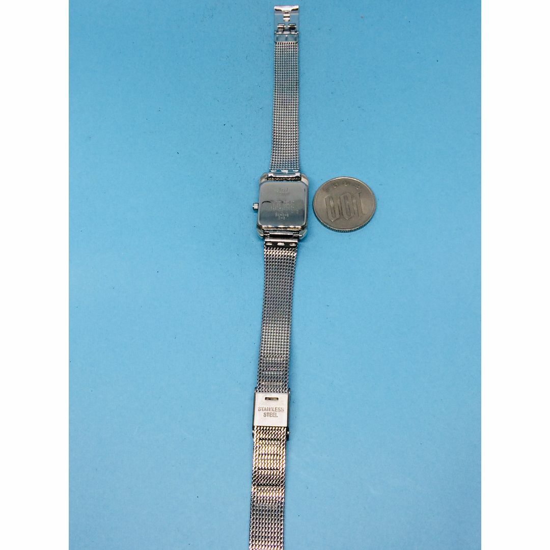G18）ピーチ(*'▽')VertDense電池交換シルバーレディス腕時計 レディースのファッション小物(腕時計)の商品写真
