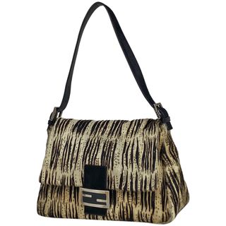 フェンディ(FENDI)のフェンディ ズッカロゴ ショルダーバッグ レディース 【中古】(ショルダーバッグ)