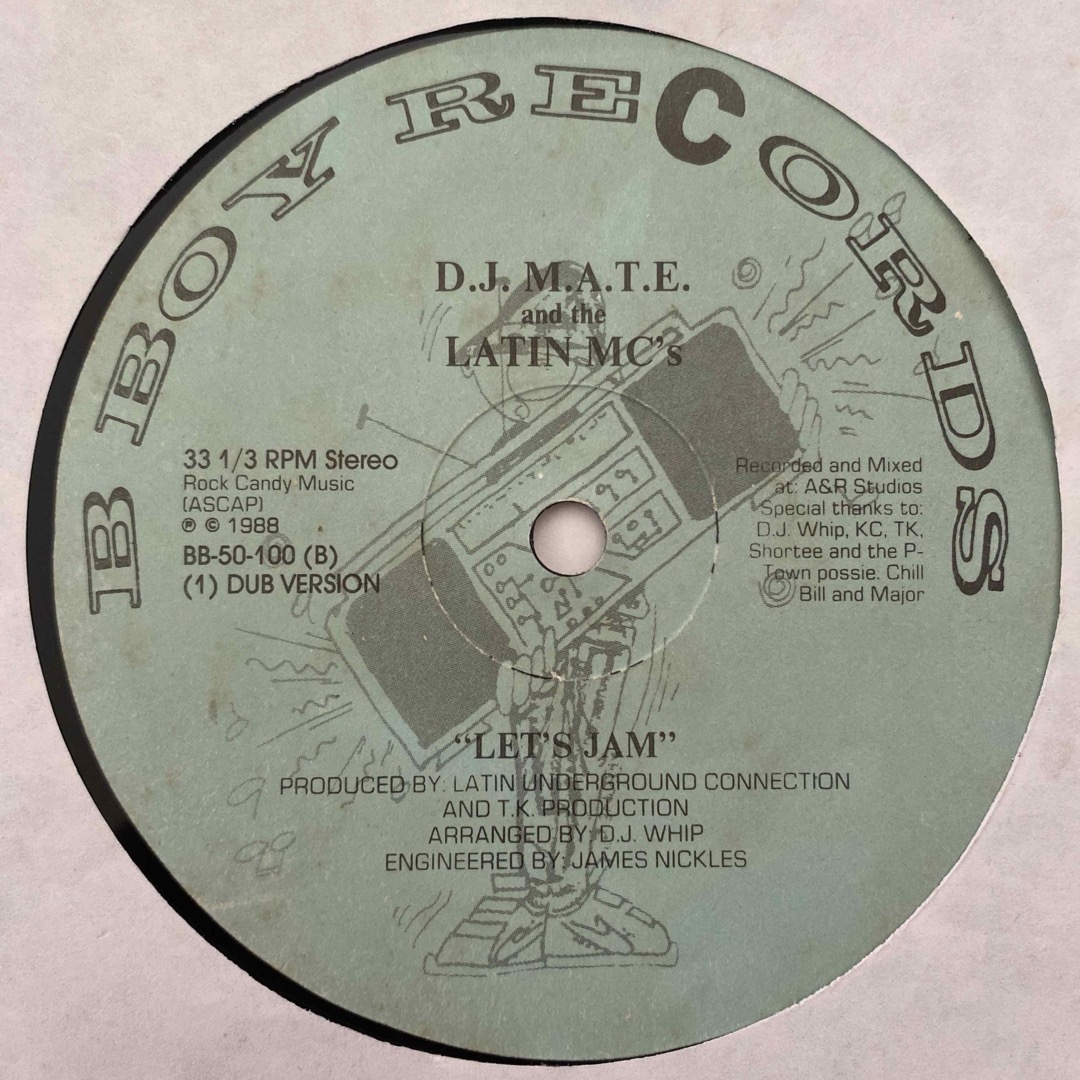 DJ MATE AND THE LATIN MC'S エンタメ/ホビーのCD(ヒップホップ/ラップ)の商品写真