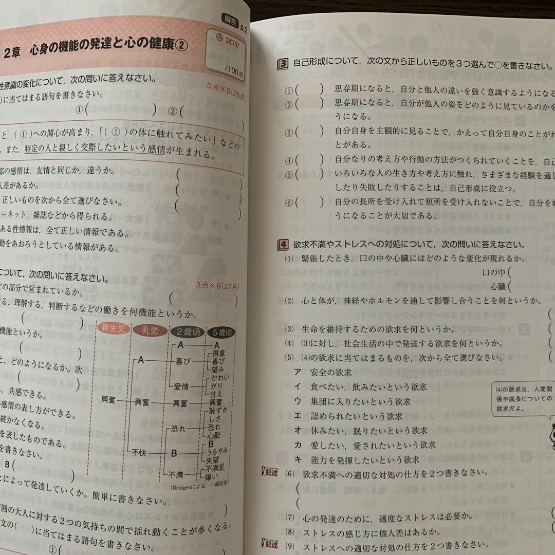 【2冊セット】中間期末の攻略本全教科書対応保健体育　技術家庭１～３年 エンタメ/ホビーの本(語学/参考書)の商品写真