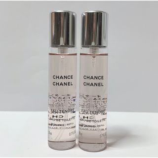 シャネル(CHANEL)の【シャネル】チャンス オータンドゥル EDTツィスト レフィル 20ml 2本(香水(女性用))