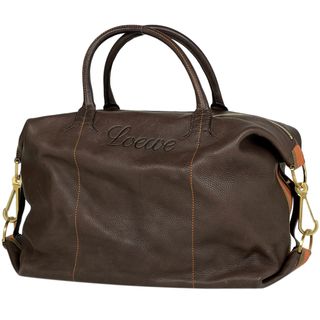 ロエベ(LOEWE)のロエベ ロゴ ボストンバッグ レディース 【中古】(ボストンバッグ)