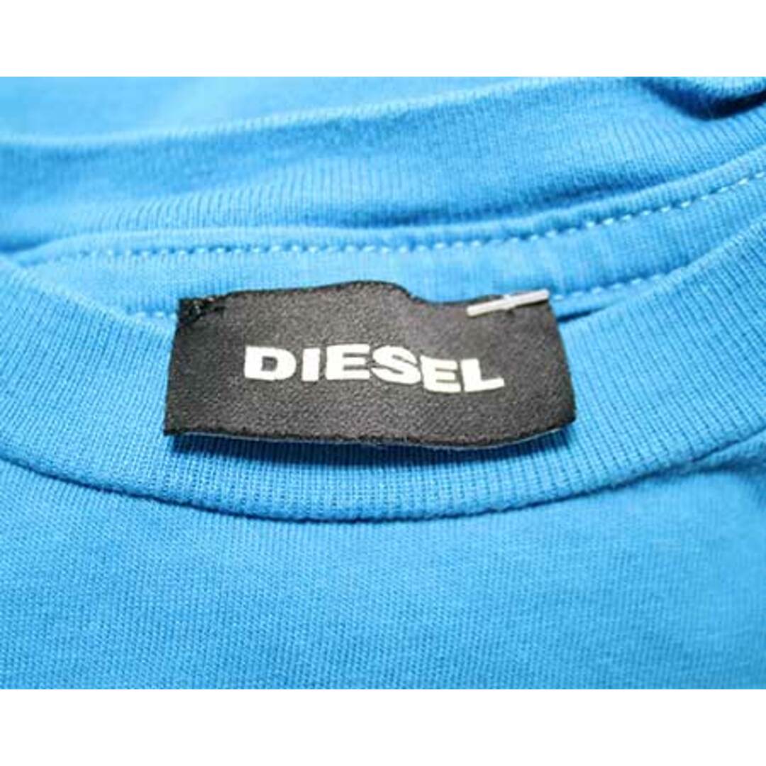 DIESEL(ディーゼル)の【夏物 新入荷!】〓ディーゼルキッズ/DIESEL kids〓120cm 半袖Tシャツ/半袖カットソー 青  【中古】子供服 キッズ kids  女の子 男の子 夏 tops 415042 キッズ/ベビー/マタニティのキッズ服女の子用(90cm~)(Tシャツ/カットソー)の商品写真