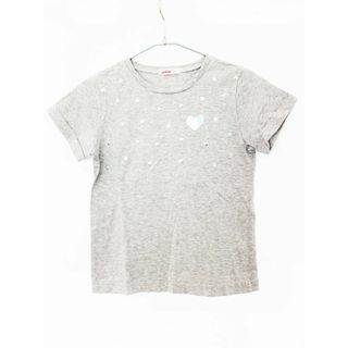 ファミリア(familiar)の【夏物 新入荷!】[ファミリア/familiar]140cm 半袖Tシャツ/半袖カットソー グレー【中古】子供服 キッズ kids ジュニア 女の子 夏 tops 015042(Tシャツ/カットソー)