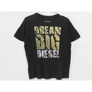 ディーゼル(DIESEL)の【夏物 新入荷!】‡ディーゼルキッズ/DIESEL kids‡140cm 半袖Tシャツ/半袖カットソー 黒系【中古】子供服 キッズ kids ジュニア 女の子 夏 tops 415042(Tシャツ/カットソー)