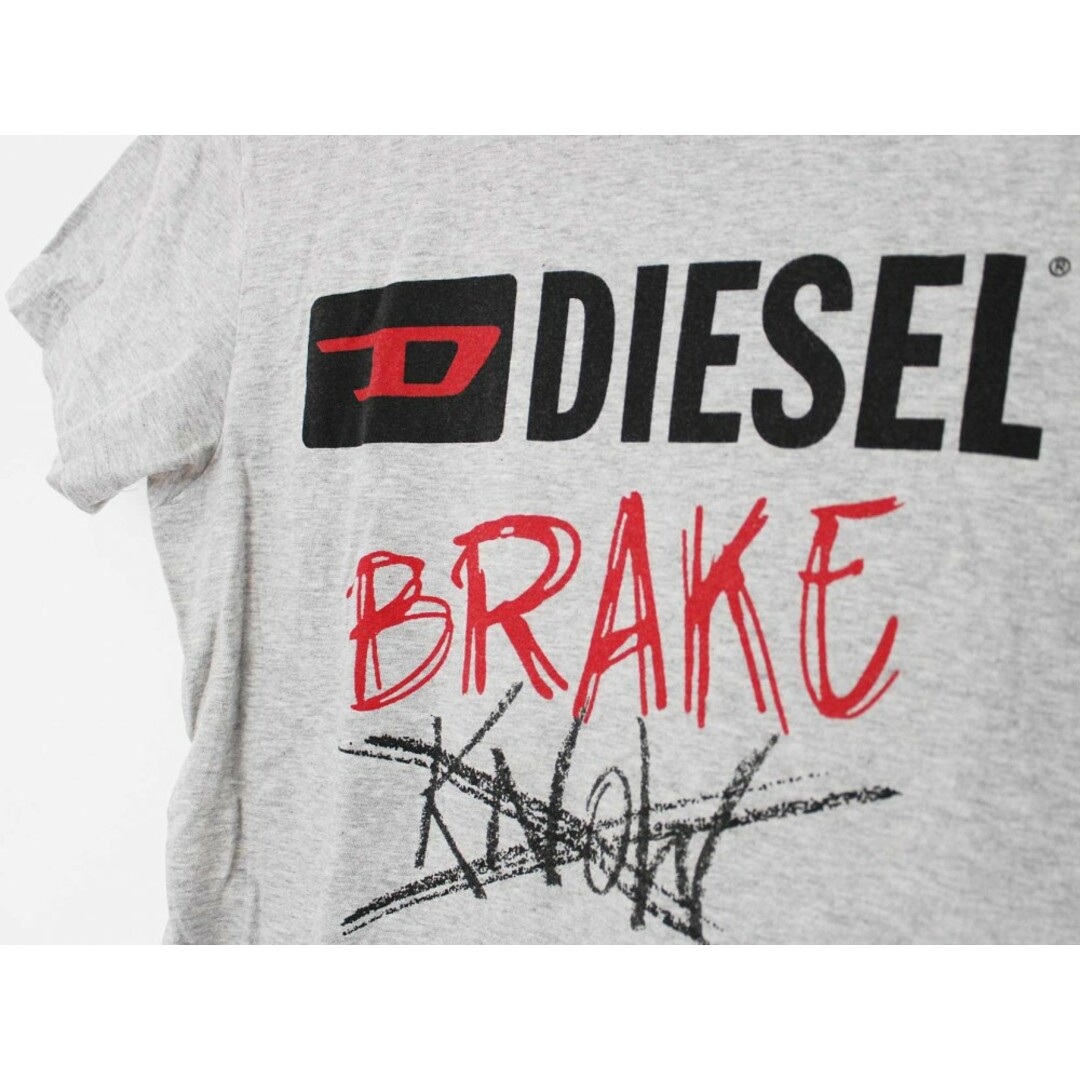 DIESEL(ディーゼル)の【夏物 新入荷!】[ディーゼルキッズ/DIESEL kids]150cm 半袖Tシャツ/半袖カットソー グレー【中古】子供服 キッズ kids ジュニア 男の子 夏 tops 415042 キッズ/ベビー/マタニティのキッズ服女の子用(90cm~)(Tシャツ/カットソー)の商品写真