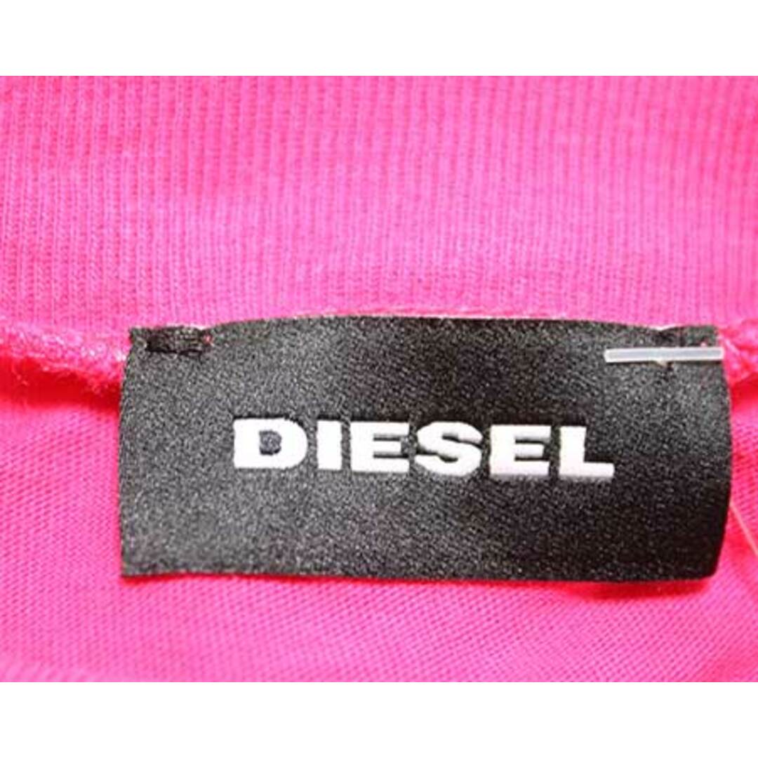 DIESEL(ディーゼル)の【夏物 新入荷!】〓ディーゼルキッズ/DIESEL kids〓120cm 半袖Tシャツ/半袖カットソー ピンク  【中古】子供服 キッズ kids  女の子  夏 tops 415042 キッズ/ベビー/マタニティのキッズ服女の子用(90cm~)(Tシャツ/カットソー)の商品写真