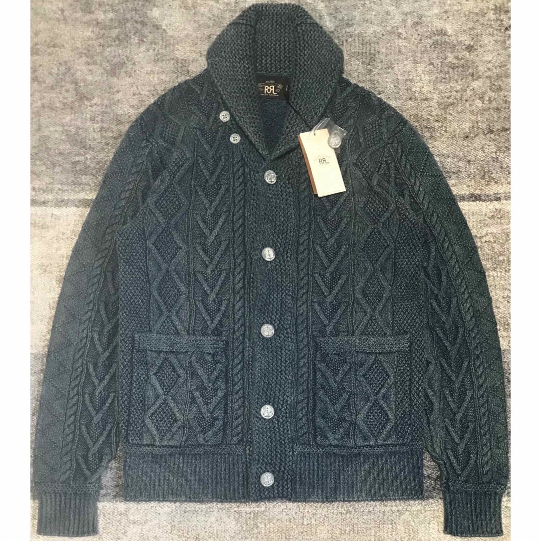 RRL - 奇跡の新品未使用プライスタグ付き RRL インディゴ ニット RRL - 奇跡の新品未使用プライスタグ付き RRL インディゴ ニット