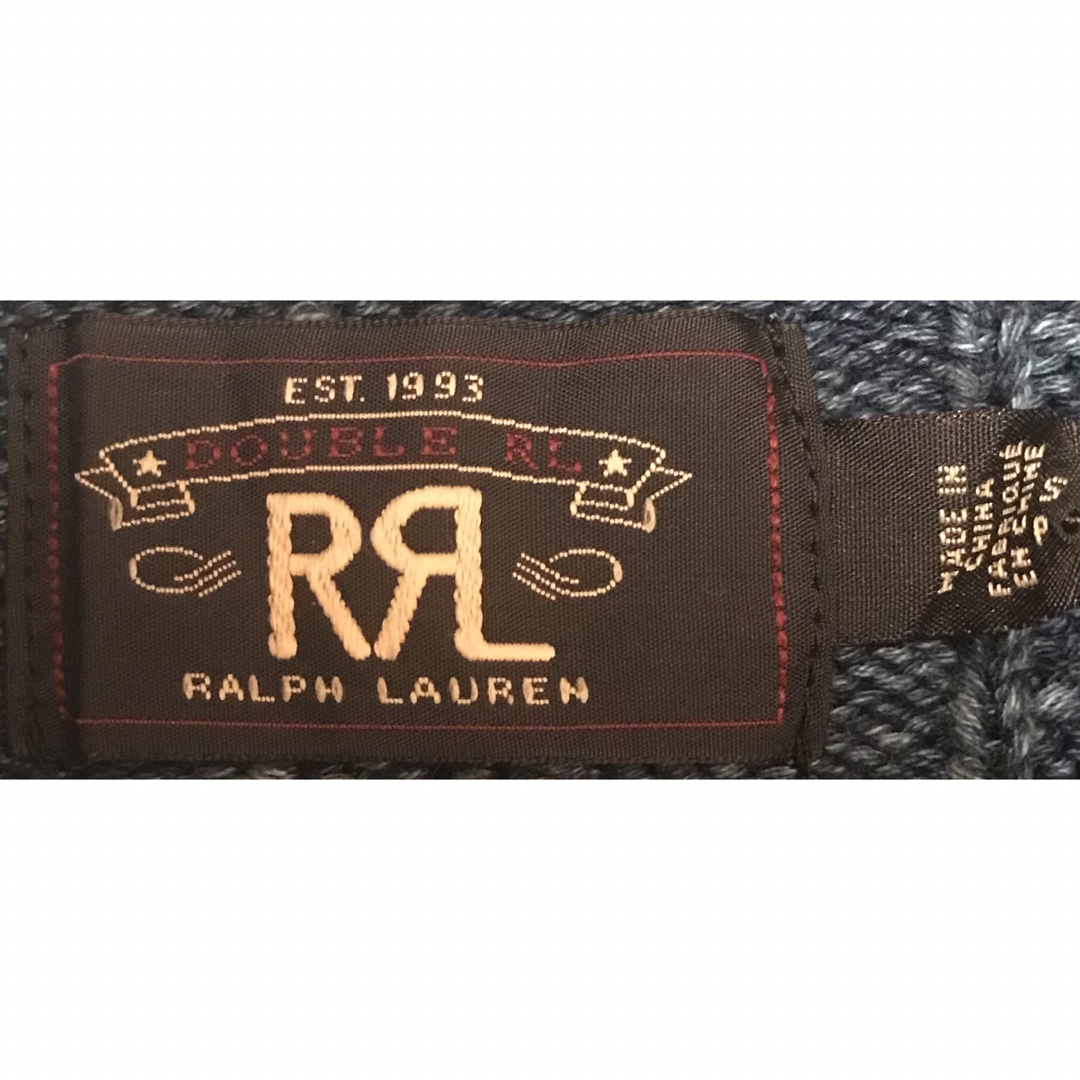 RRL(ダブルアールエル)の奇跡の新品未使用プライスタグ付き RRL インディゴ ニット カーディガン S メンズのトップス(カーディガン)の商品写真