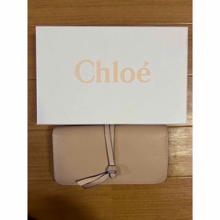 クロエ(Chloe)のChloe/イニシャル カーフ レザー 二つ折り 長財布(財布)