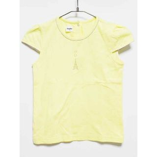 ファミリア(familiar)の【夏物 新入荷!】‡ファミリア/familiar‡130cm 半袖Tシャツ/半袖カットソー 黄色【中古】子供服 キッズ kids 女の子 夏 tops 015042(Tシャツ/カットソー)