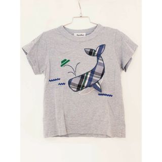 ファミリア(familiar)の【夏物 新入荷!】[ファミリア/familiar]120cm 半袖Tシャツ/半袖カットソー ブルー【中古】子供服 キッズ kids 男の子 夏 tops 015042(Tシャツ/カットソー)