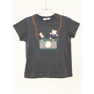 ファミリア(familiar)の【夏物 新入荷!】[ファミリア/familiar]110cm 半袖Tシャツ/半袖カットソー ブルーグレー【中古】子供服 キッズ kids 男の子 夏 tops 015042(Tシャツ/カットソー)