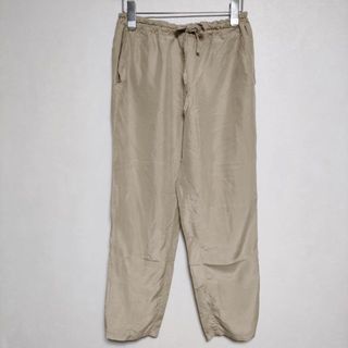 Yoli Silk pants 定価36300円 イージーパンツ yl-pt02 パンツ ベージュ レディース ヨリ【中古】4-0502M∞