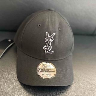 サンローラン ニューエラ キャップ NEWERA 黒