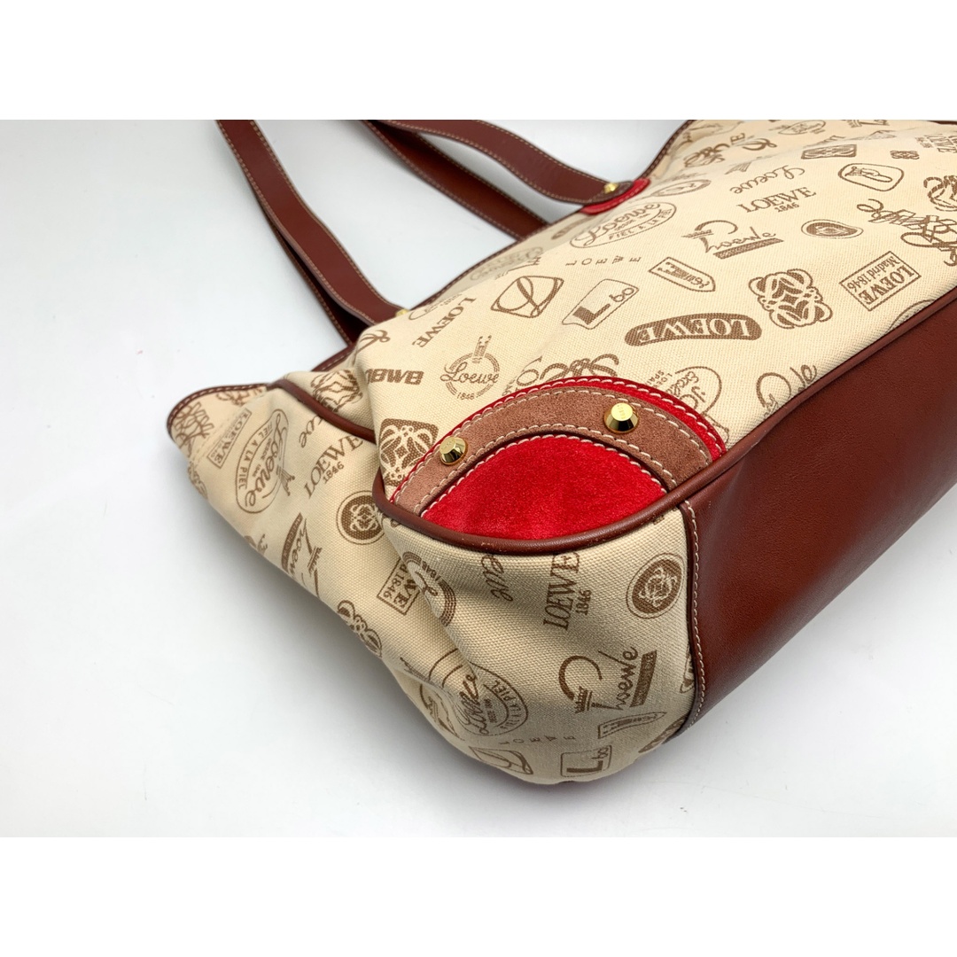 LOEWE - LOEWE ロエベ ベージュ ブランドロゴ デザイン 160周年 LOEWE - LOEWE ロエベ ベージュ ブランドロゴ デザイン 160周年