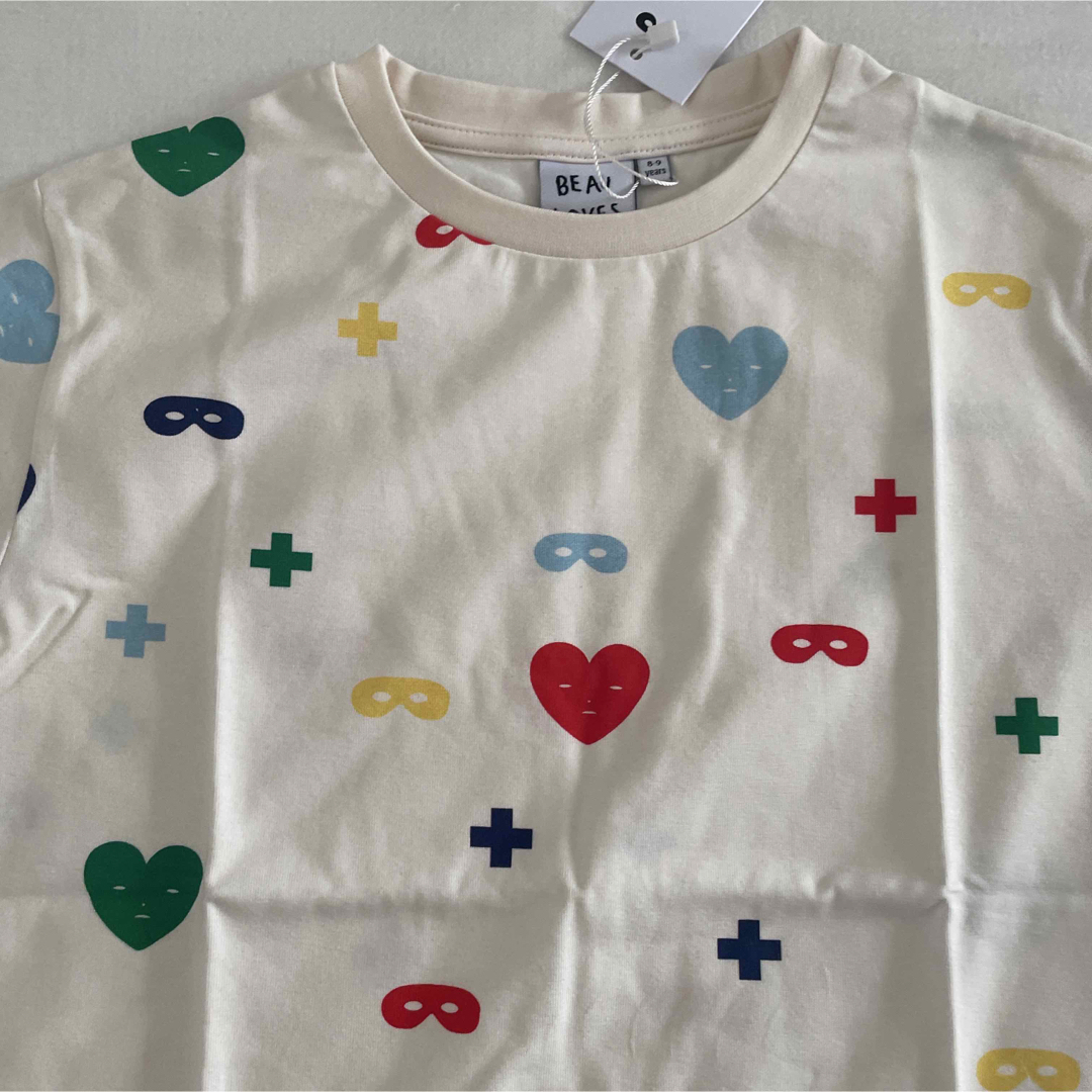BOBO CHOSES(ボボショーズ)のbl133) BEAU LOVES Tシャツ BEAULOVES キッズ/ベビー/マタニティのキッズ服男の子用(90cm~)(Tシャツ/カットソー)の商品写真