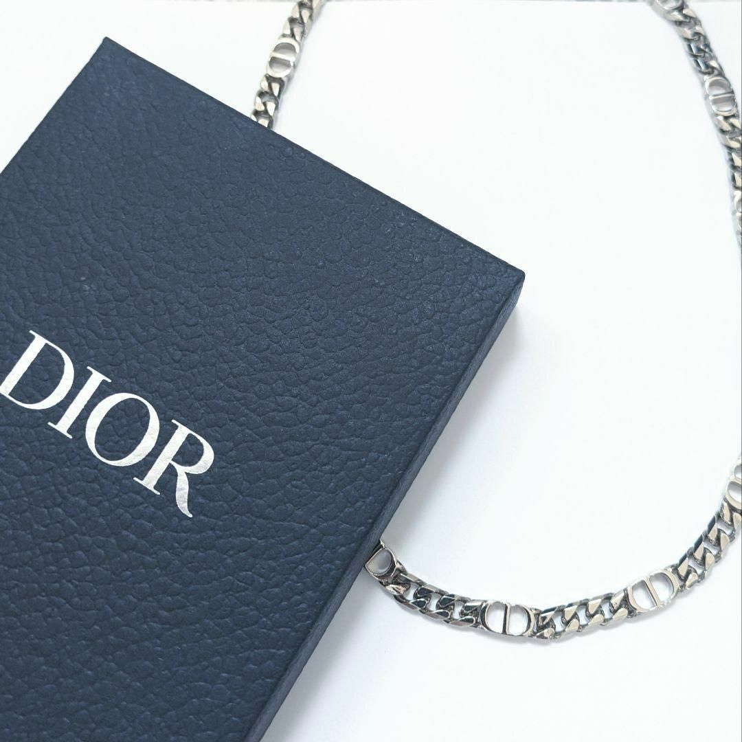 Christian Dior(クリスチャンディオール)の現行 極美品 ディオール CDアイコン チェーンリンク ネックレス 付属品完備 メンズのアクセサリー(ネックレス)の商品写真