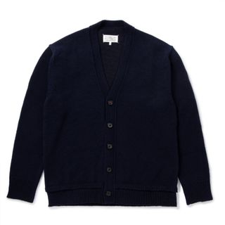 マルタンマルジェラ(Maison Martin Margiela)のメゾン マルジェラ/MAISON MARGIELA ニット アパレル メンズ カーディガン NAVY SI1GP0003-S18064-511F _0410ff(カーディガン)