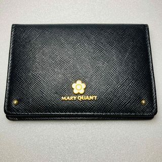 マリークワント(MARY QUANT)の✨美品✨MARY QUANT 二つ折りカードケース　名刺入れ(名刺入れ/定期入れ)