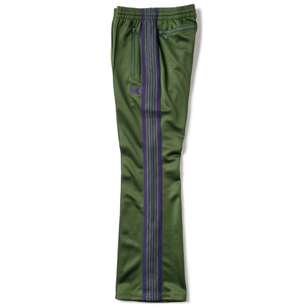 Needles(ニードルス)の【セットアップ可】 ニードルズ/NEEDLES パンツ メンズ BOOT-CUT TRACK PANT - POLY SMOOTH トラックパンツ IVY GREEN NS248-0001-0002 _0410ff メンズのパンツ(その他)の商品写真