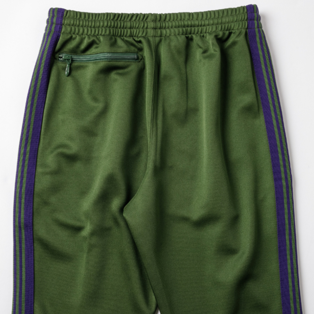 Needles(ニードルス)の【セットアップ可】 ニードルズ/NEEDLES パンツ メンズ BOOT-CUT TRACK PANT - POLY SMOOTH トラックパンツ IVY GREEN NS248-0001-0002 _0410ff メンズのパンツ(その他)の商品写真