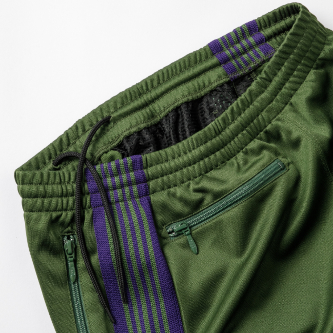 Needles(ニードルス)の【セットアップ可】 ニードルズ/NEEDLES パンツ メンズ BOOT-CUT TRACK PANT - POLY SMOOTH トラックパンツ IVY GREEN NS248-0001-0002 _0410ff メンズのパンツ(その他)の商品写真