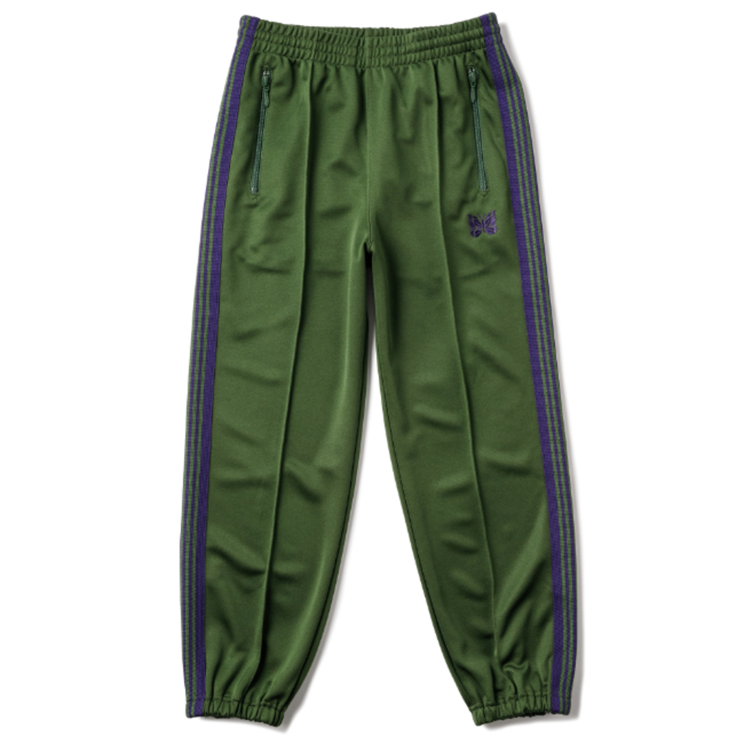 Needles(ニードルス)の【セットアップ可】 ニードルズ/NEEDLES パンツ メンズ ZIPPED TRACK PANT - POLY SMOOTH トラックパンツ IVY GREEN NS249-0001-0002 _0410ff メンズのパンツ(その他)の商品写真