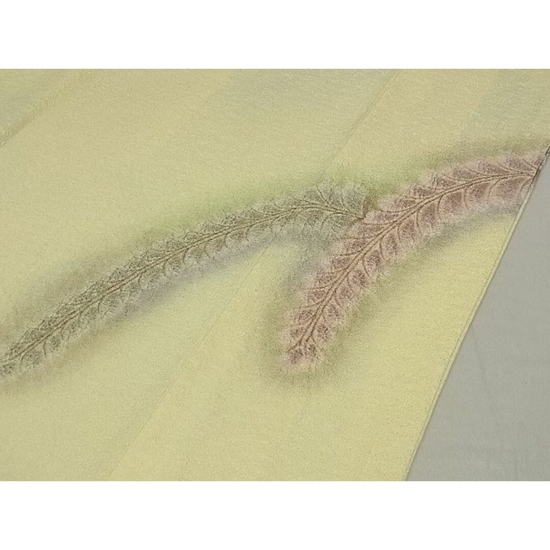 平和屋野田店■訪問着　作家物　辻が花　手描き　絞り　逸品　ap2191 レディースの水着/浴衣(着物)の商品写真