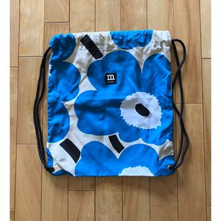 マリメッコ(marimekko)の美品　マリメッコ marimekko  ナップサックジム巾着収納(リュック/バックパック)