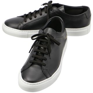 コモン プロジェクツ/COMMON PROJECTS シューズ メンズ ACHILLES LOW アキレス コモンプロジェクト スニーカー BLACK(7547) 1658-0001-7547 _0410ff(スニーカー)