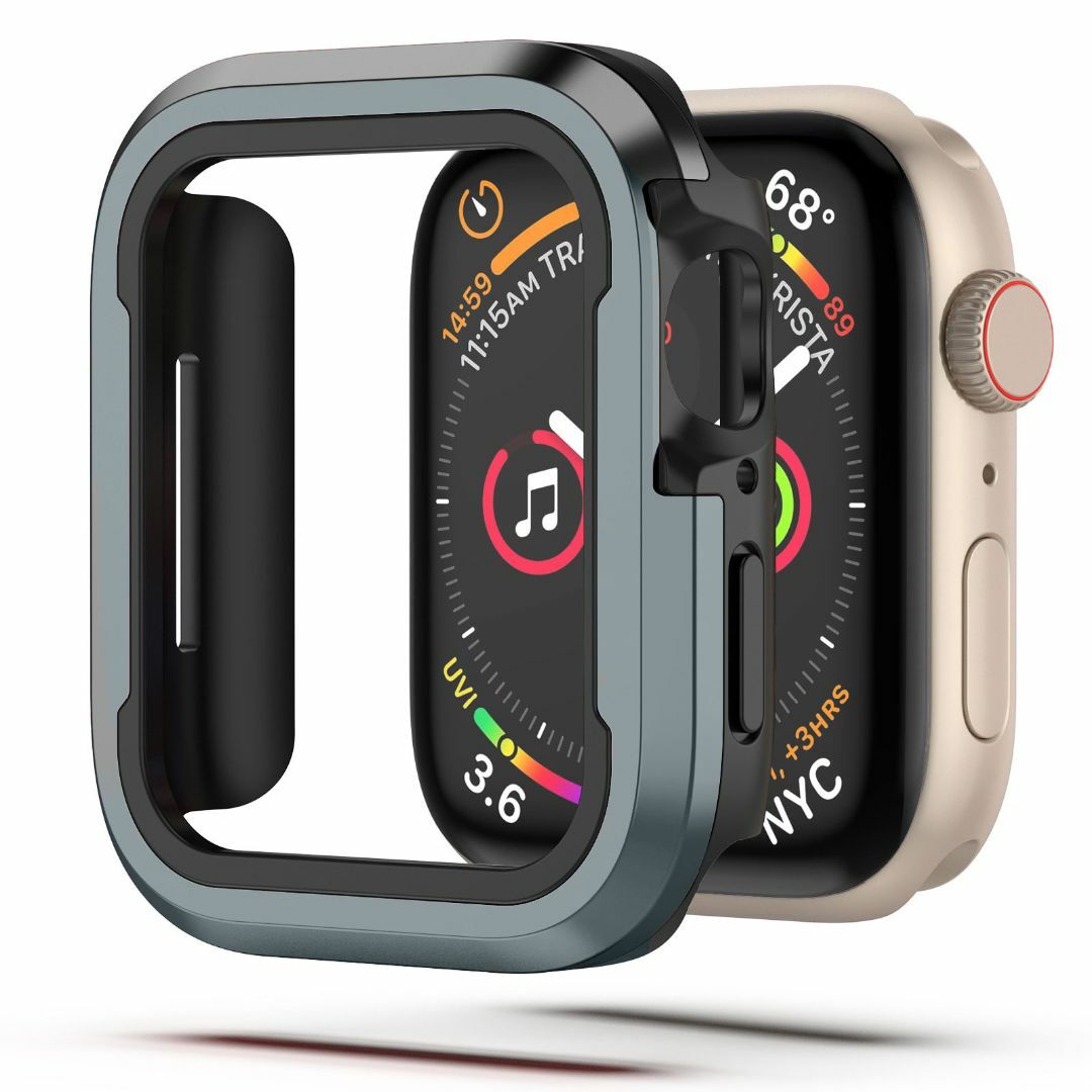 apple watch カバー 44mm アップルウォッチ ケース 灰 44mm メンズの時計(その他)の商品写真