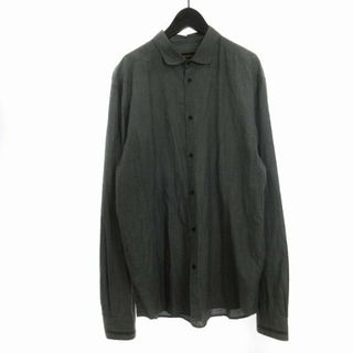 DIESEL - ディーゼル ブラックゴールド シャツ 長袖 グレー 灰色  XL ■SM1