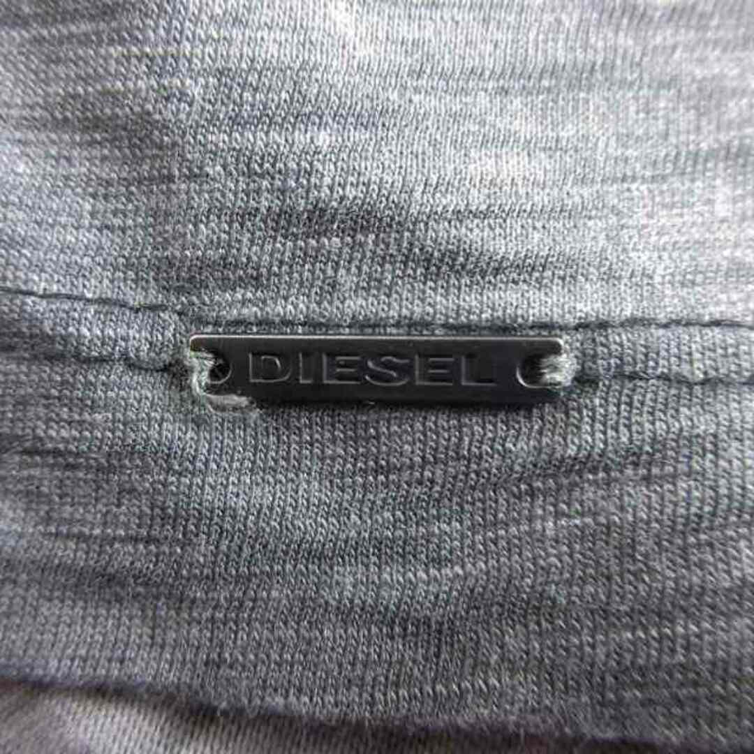 DIESEL(ディーゼル)のディーゼル Tシャツ 半袖 MIAMI BEACH 黒 グレー XL ■SM1 メンズのトップス(Tシャツ/カットソー(半袖/袖なし))の商品写真