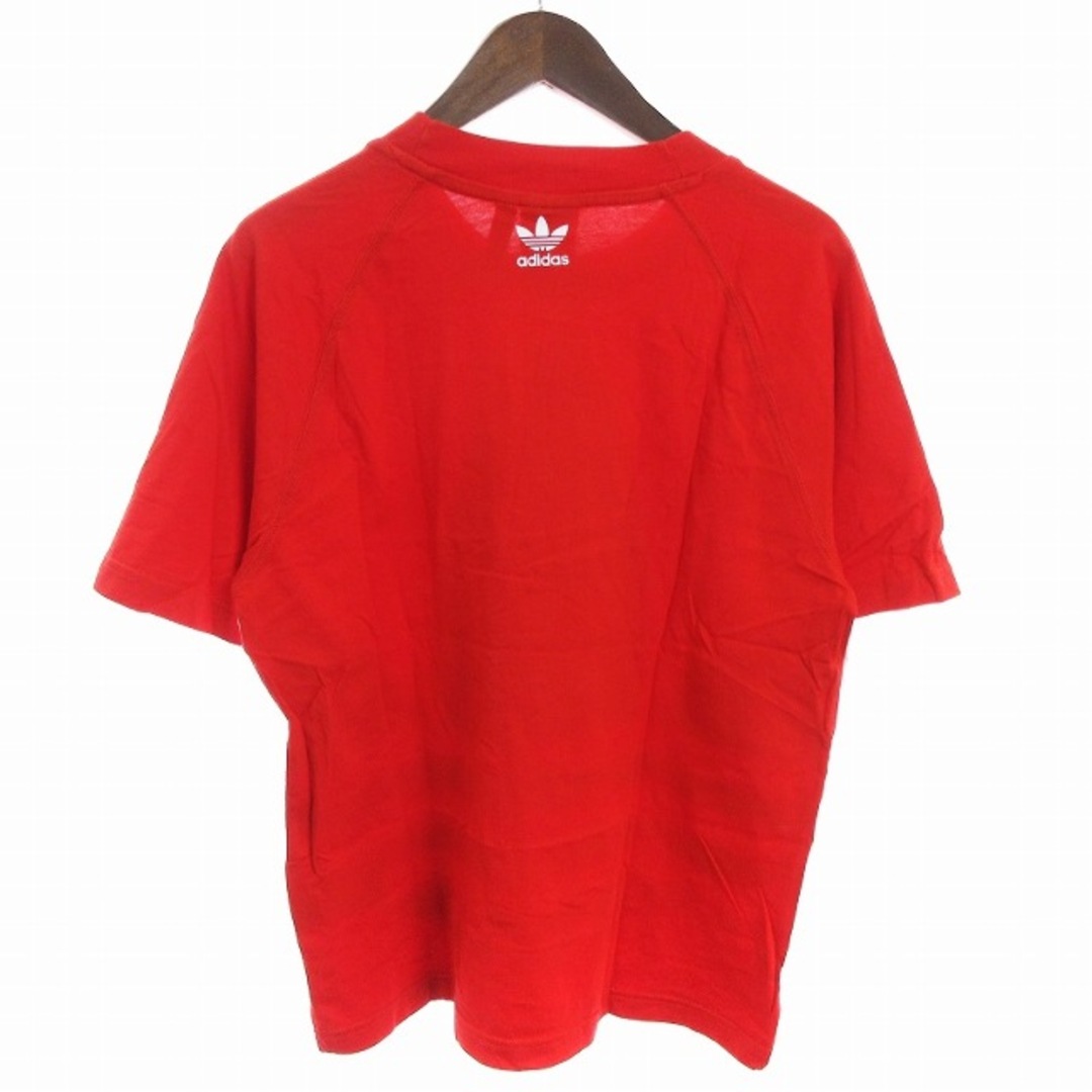 adidas(アディダス)のアディダス 20SS Tシャツ カットソー 半袖 プリント 赤 XS ■SM1 メンズのトップス(Tシャツ/カットソー(半袖/袖なし))の商品写真