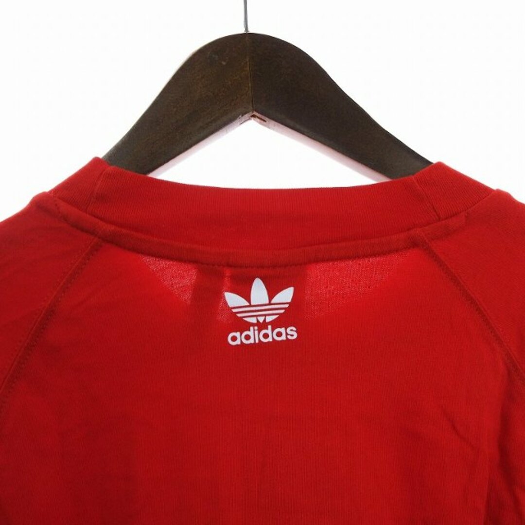 adidas(アディダス)のアディダス 20SS Tシャツ カットソー 半袖 プリント 赤 XS ■SM1 メンズのトップス(Tシャツ/カットソー(半袖/袖なし))の商品写真